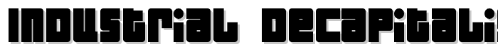 Industrial Decapitalist Bold font